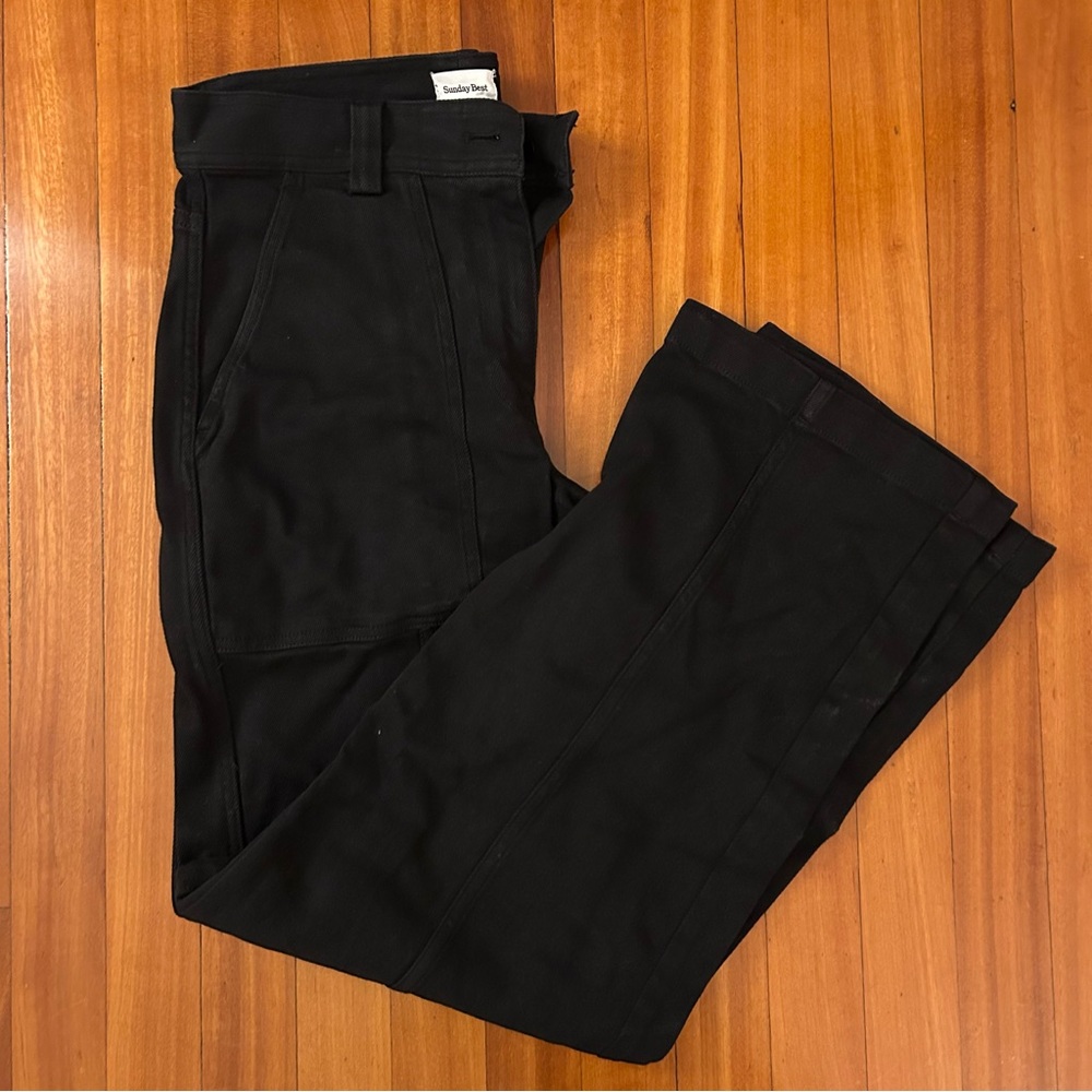 Aritzia Black Cargos